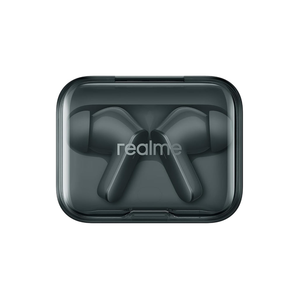 realme Buds Air 7,12.4mm Dynamic Bass Drivers,52Hrs Playtime,52dB Hybrid ANC,6 Mic ENC,45ms Low Latency,360° Spatial Audio,Hi-Res LHDC,IP55 Dust & Water Resistant,True Wireless TWS BT v5.4(Moss Green)