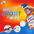 Lizol Kitchen Cleaner Spray - 450 ml | Suitable for all Kitchen Surfaces, Gas Stove, Countertop, Tiles, Chimney and Sink | Kills 99.9% germs