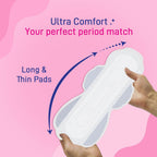 Paree Super Soft Sanitary Pads for Women| XL-30 Pads|With Double Feathers Sanitary Pads