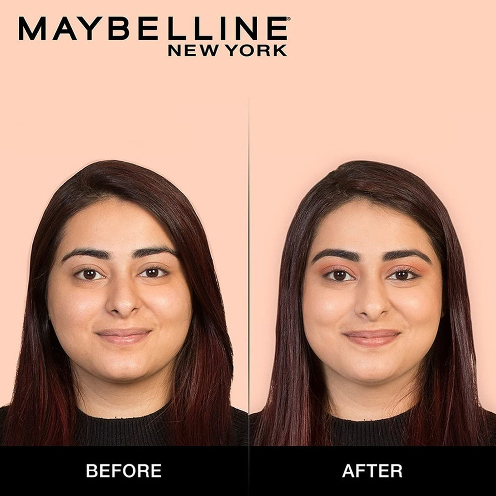 Maybelline New York Liquid Foundation, Matte & Poreless, Full Coverage Blendable Normal to Oily Skin, Fit Me, 115 Ivory, 18ml