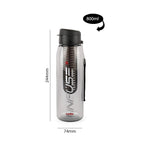 CELLO Fruit Infuser Water Bottle 800ml, Black | Wide Sealed Flip-Top Cap, Leak-Proof & Durable | Airtight, Reusable | Detox Fruit Infuser Bottle for Fridge, Gym, Office, Travel, Kitchen & Trekking