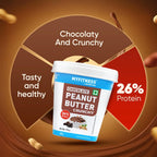 MYFITNESS Peanut Butter Chocolate Spread Crunchy 510g