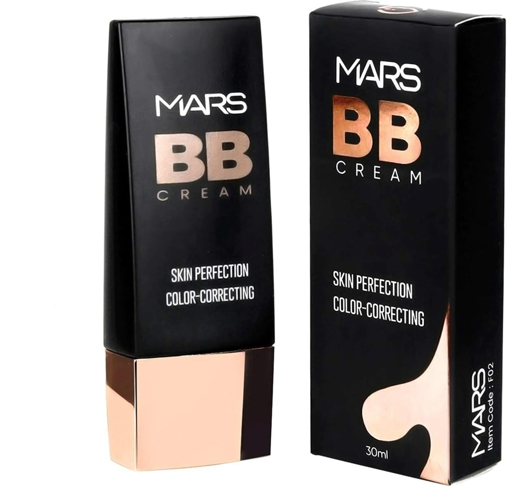 MARS BB Cream Lightweight Foundation | Blendable BB Cream for Women,30ml