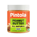 Pintola All Natural Peanut Butter Creamy 350g | Smooth | Unsweetened | 30g Protein