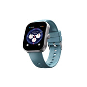 boAt Wave Sigma 3 Curv Smartwatch with 2.01” (5.33 cm) Immersive Curved Display, Metallic Finish, Functional Crown, BT Calling, Sleep, Stress, Heart Rate & SpO2 Monitoring, SOS, IP68 (Cyan Blue)