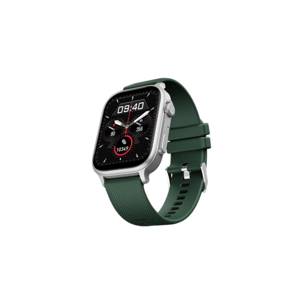 boAt New Launch Storm Infinity Max, 20 Days Maximum Battery, Biggest Battery Capacity Ever! 2.01" (5.1cm) Display, Functional Crown, AI Nudges, BT Calling, Smart Watch for Men & Women (Deep Green)