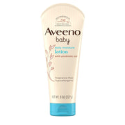 Aveeno Baby Daily Moisture Lotion (227g) | 24 Hour Moisturization | Suitable for newborns | Oat flour & glycerin | Fragrance-free, paraben-free, Hypoallergenic | Nourishes, soothes & protects baby's sensitive skin