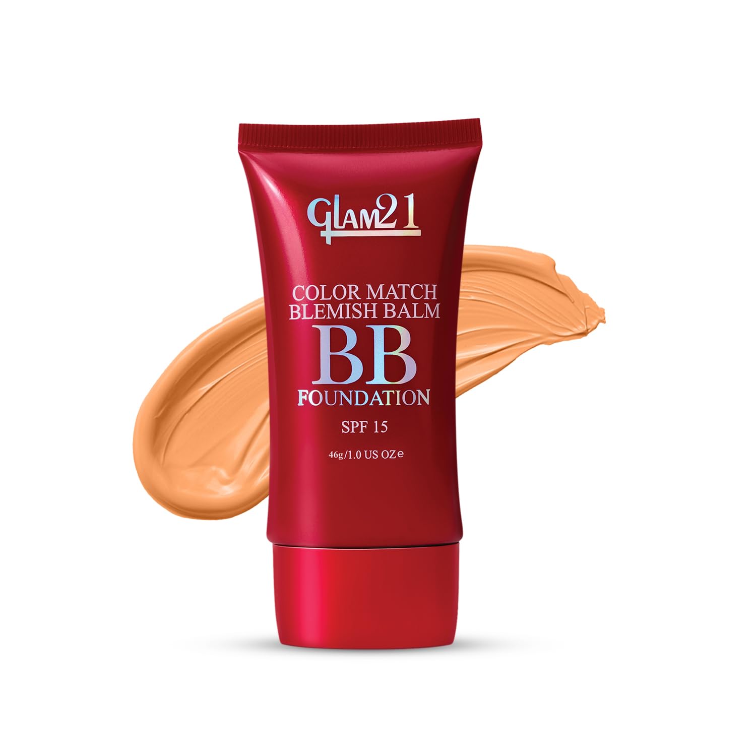 Glam 21 Color Match BB Cream Foundation SPF15,46g