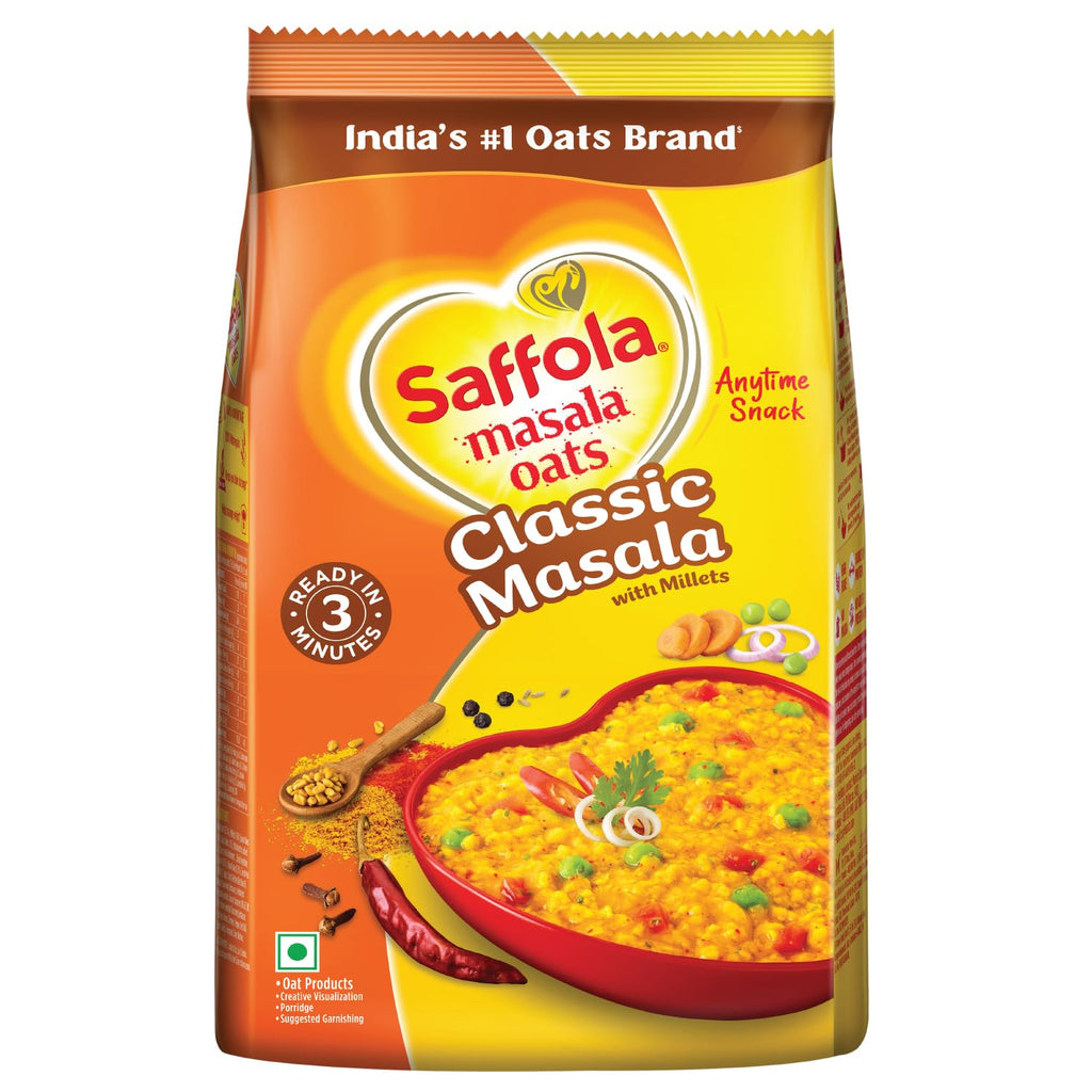 Saffola Masala Oats Classic Masala | 550g