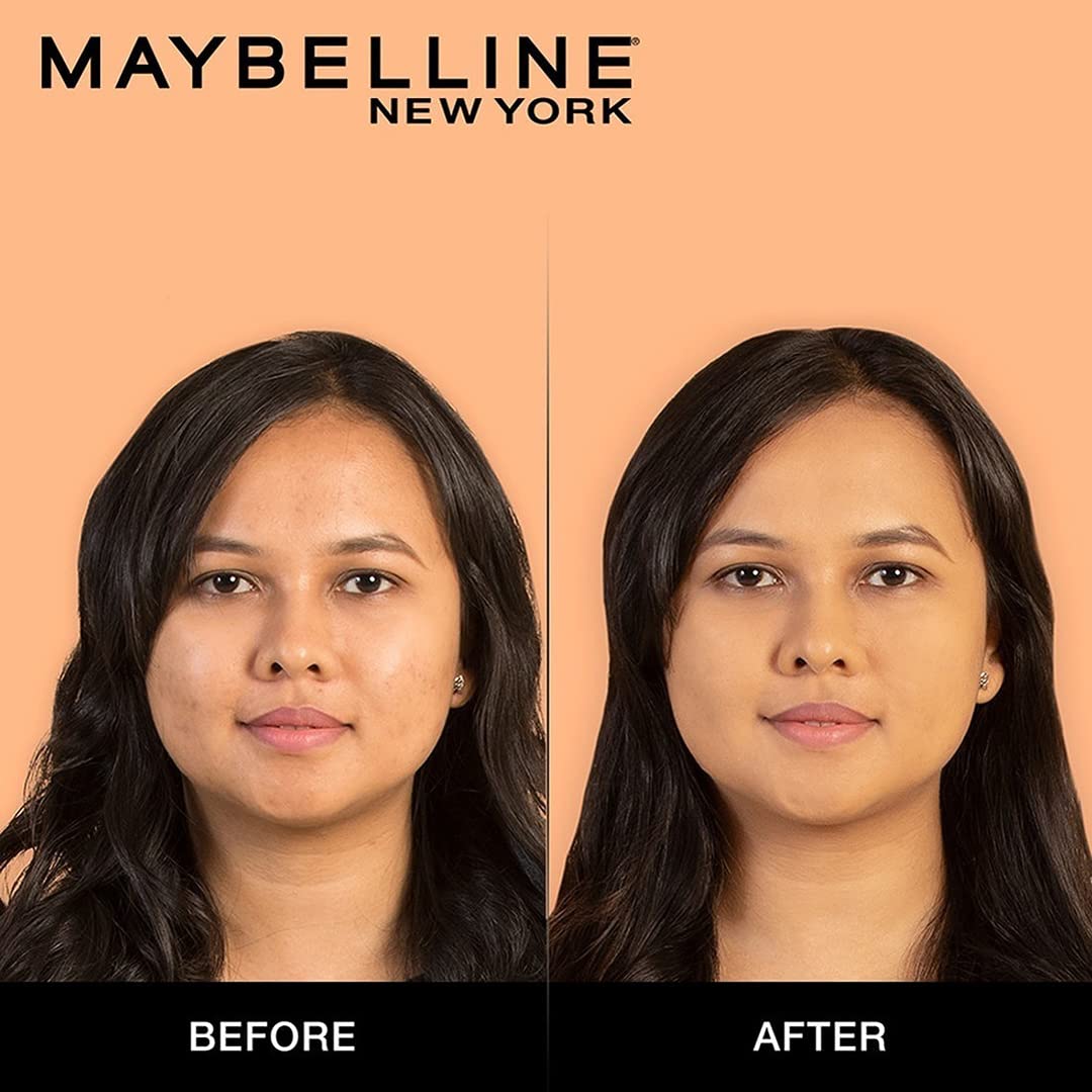 Maybelline New York Liquid Foundation, Matte & Poreless, Full Coverage Blendable Normal to Oily Skin, Fit Me, 230 Natural Buff, 18ml